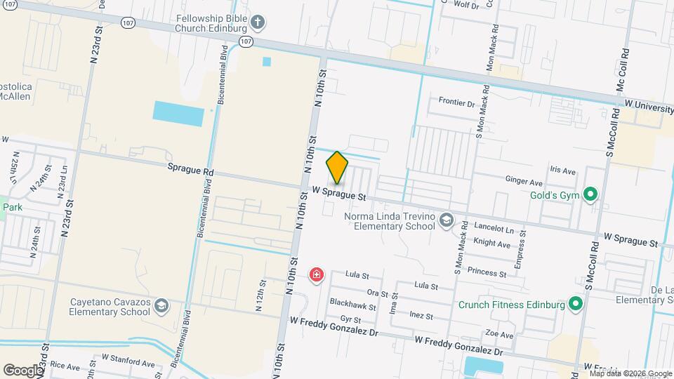 724 S O'Hare Dr, Unit A Map and Location Details