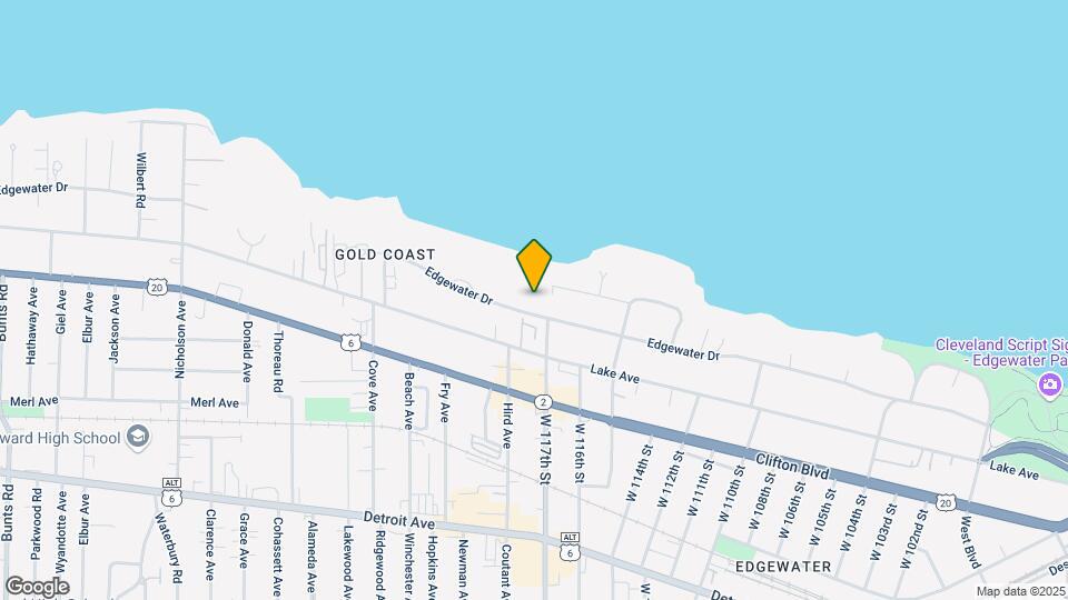 11720 Edgewater Dr, Unit 411 Map and Location Details