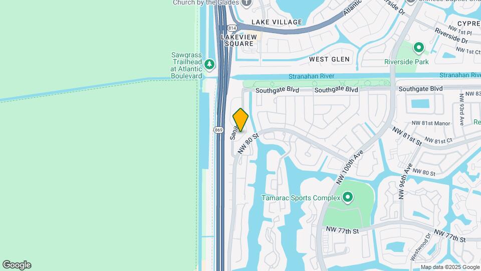 7835 Dixie Beach Cir Map and Location Details