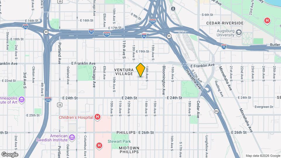 2121 13th Ave S Map and Location Details