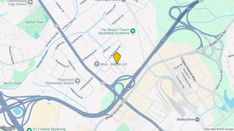 108 Goucher Terrace Map and Location Details