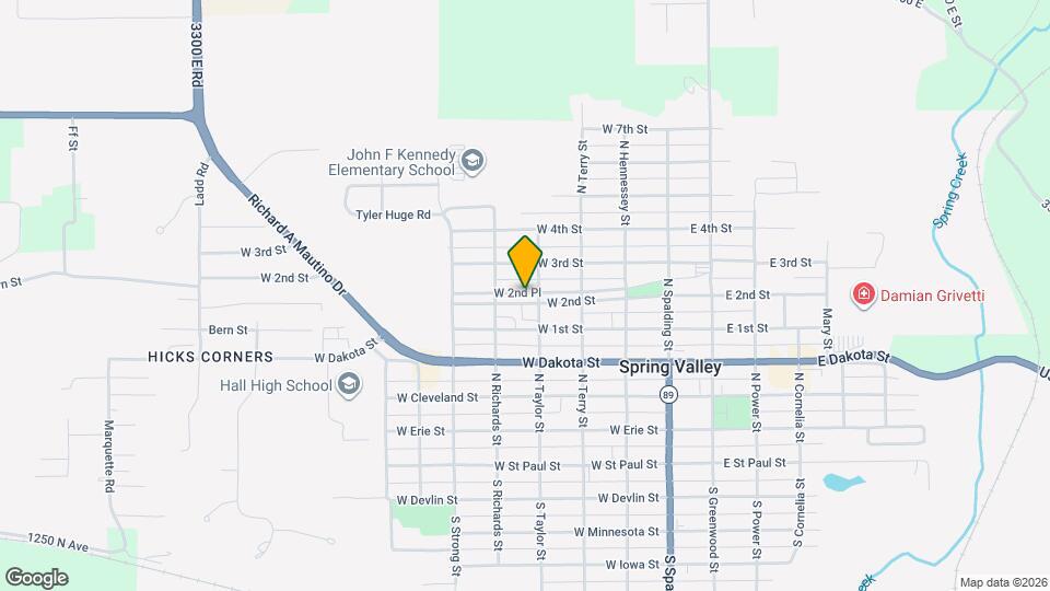 423 W 2nd Pl Map and Location Details