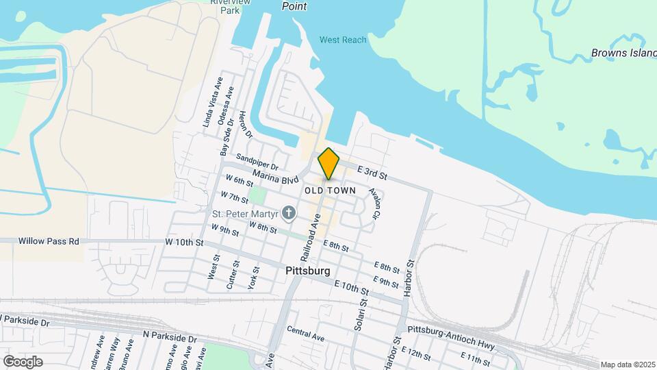 105 E 5th St Mapa y Detalles de la Ubicación