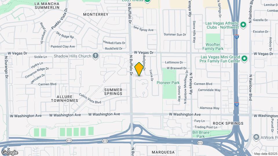 1401 Beaver Spring St Map and Location Details