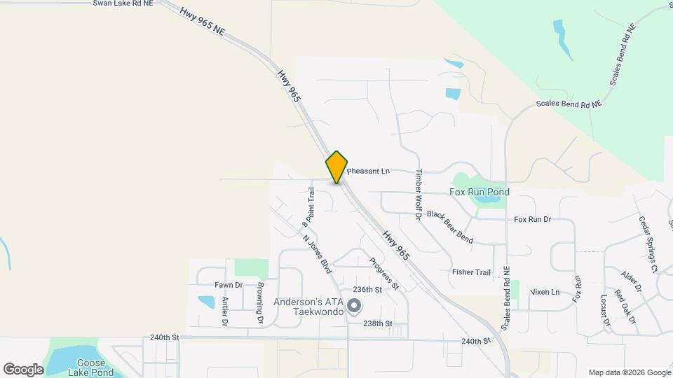 1160 Winchester Ln Map and Location Details