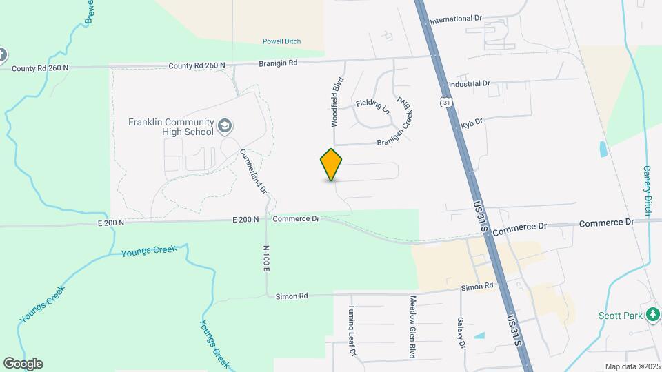 2488 Woodfield Blvd Map and Location Details