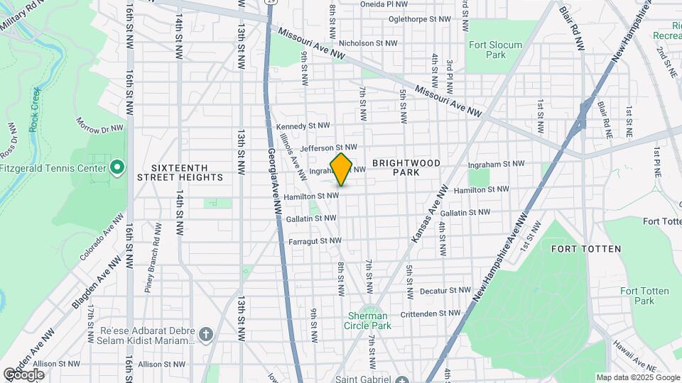 749 Hamilton St NW Mapa y Detalles de la Ubicación