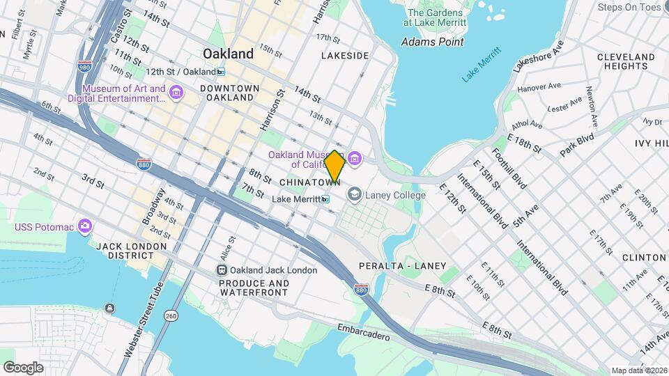 912 Oak St Mapa y Detalles de la Ubicación