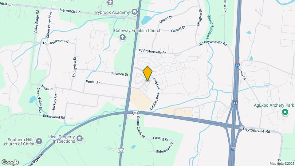 1022 Rural Plains Cir Map and Location Details