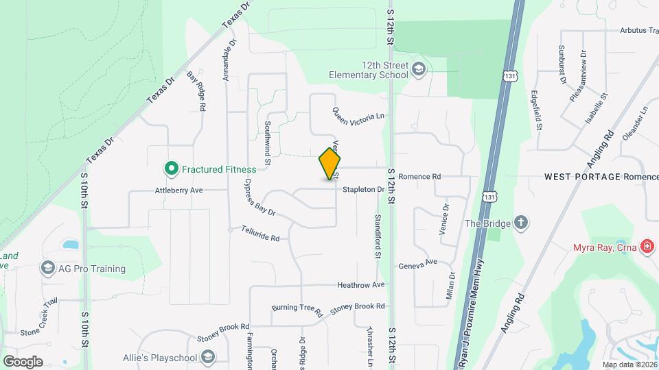 5218 Stapleton Dr Map and Location Details
