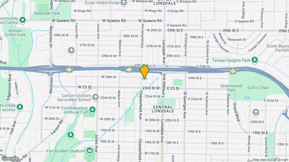 2338 Chesterfield Av Map and Location Details