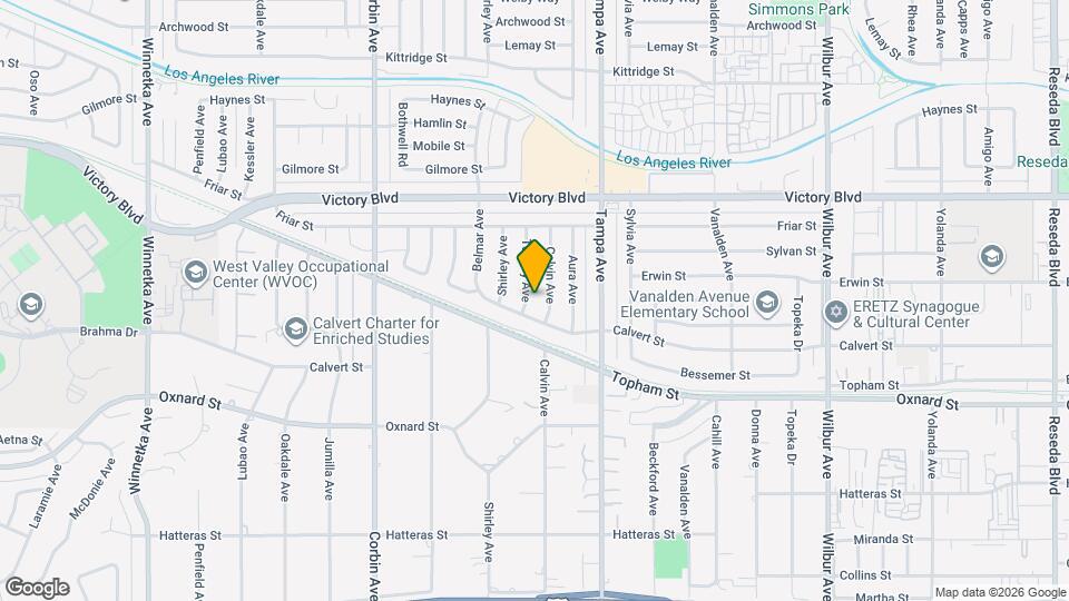 6212 Tunney Ave Map and Location Details