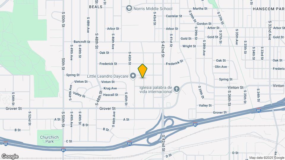 3114 S 44th St Map and Location Details