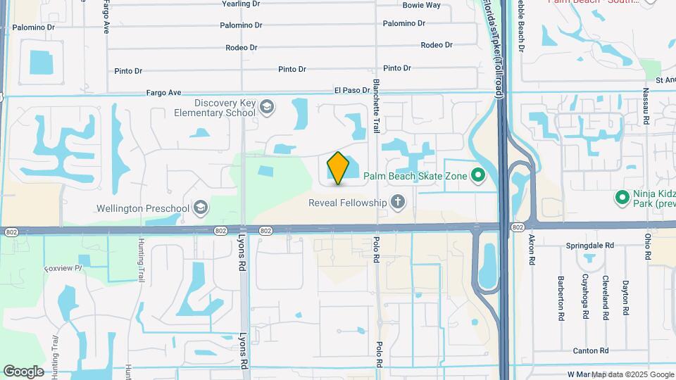 3872 Cypress Lake Dr Map and Location Details