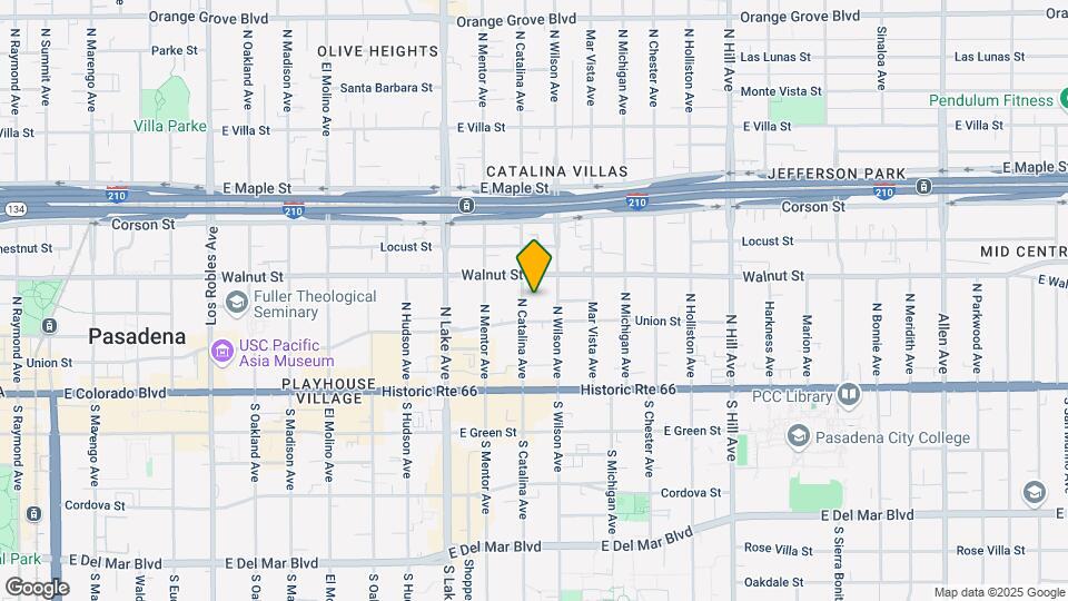 168 Catalina Ave Map and Location Details