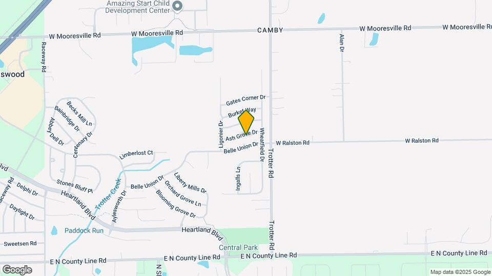 8415 Ash Grove Dr Map and Location Details