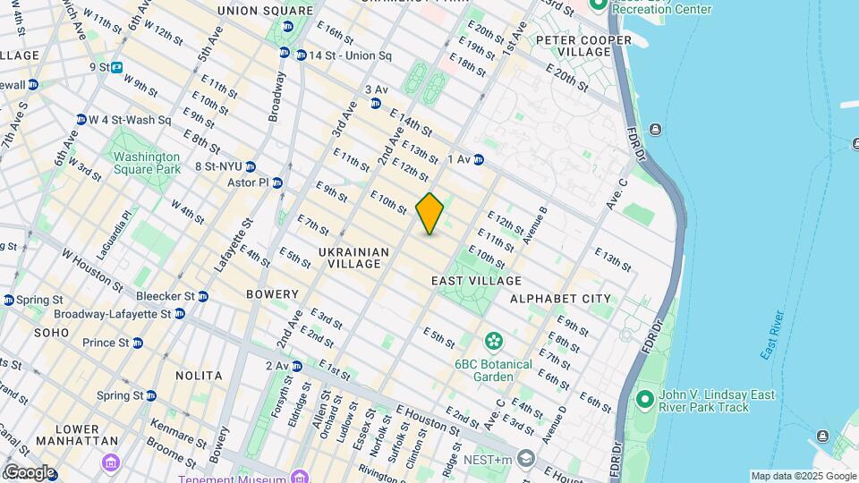 419 E Ninth St Mapa y Detalles de la Ubicación