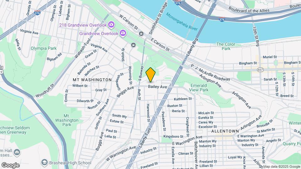 47 Bailey Ave, Unit 1 Map and Location Details