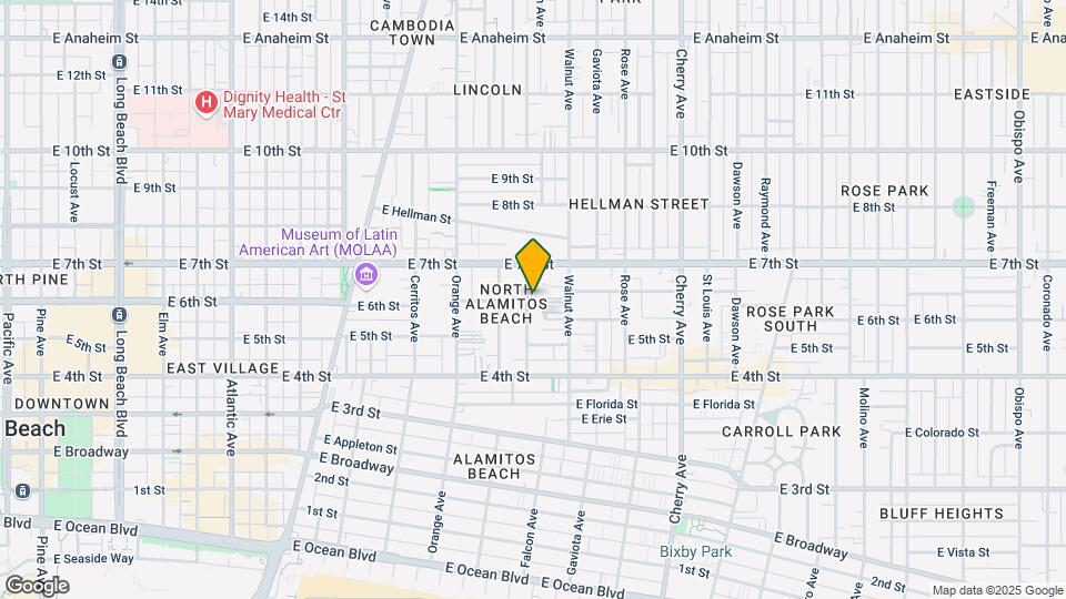 580 Nebraska Ave Mapa y Detalles de la Ubicación