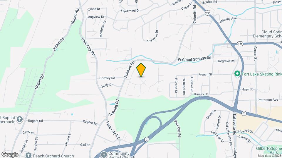 1008Firestone Ga Ln, Unit 1008 Map and Location Details