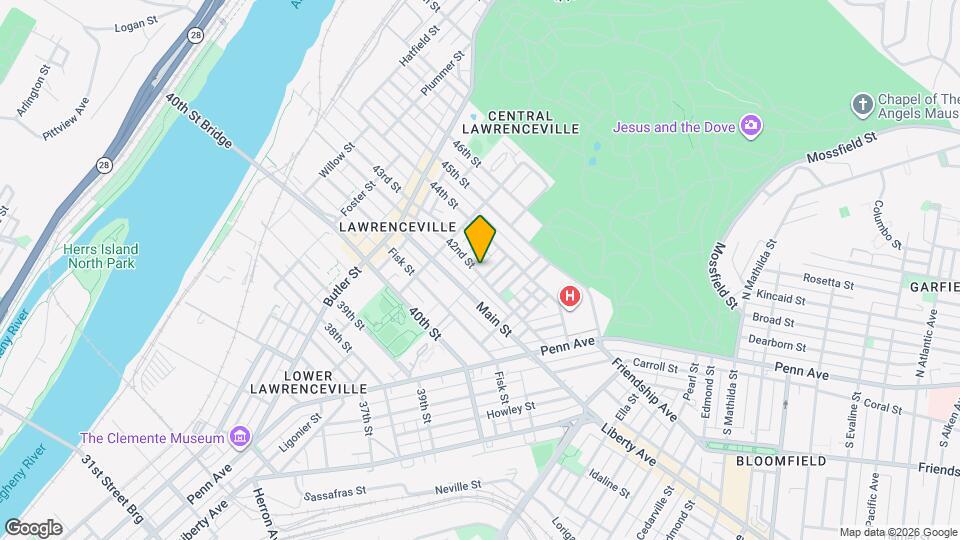 297 42nd St Map and Location Details