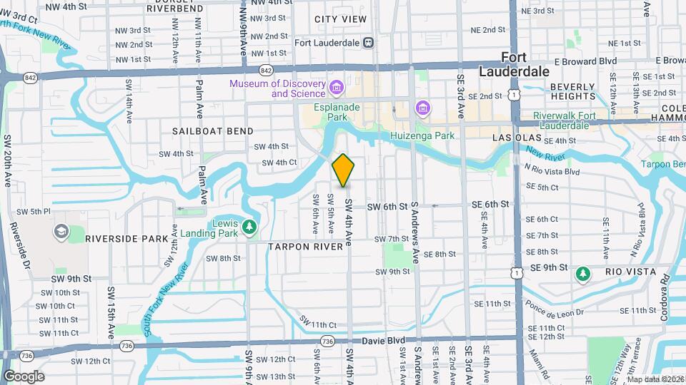 517 SW 4th Ave Mapa y Detalles de la Ubicación