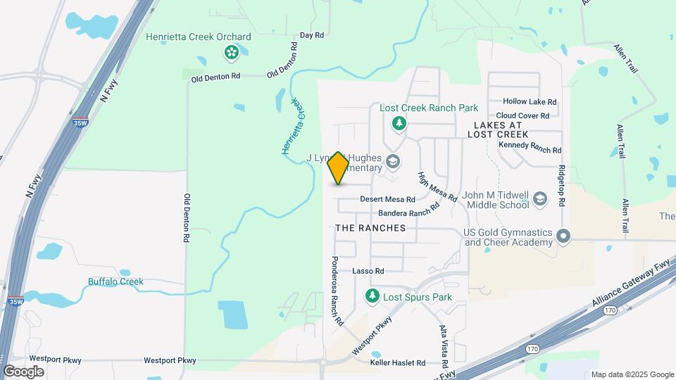 3444 Hidden Canyon Rd Map and Location Details