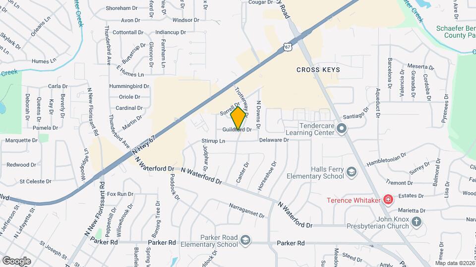 1785 Trotterway Dr Map and Location Details