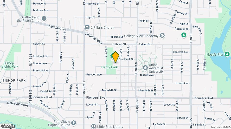 4517 Stockwell St Map and Location Details