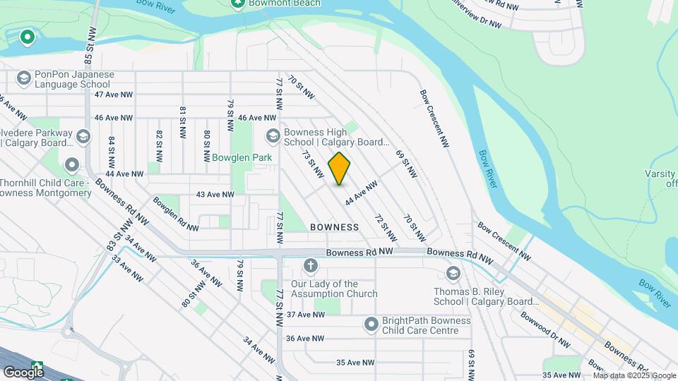 4516 73 St NW Map and Location Details