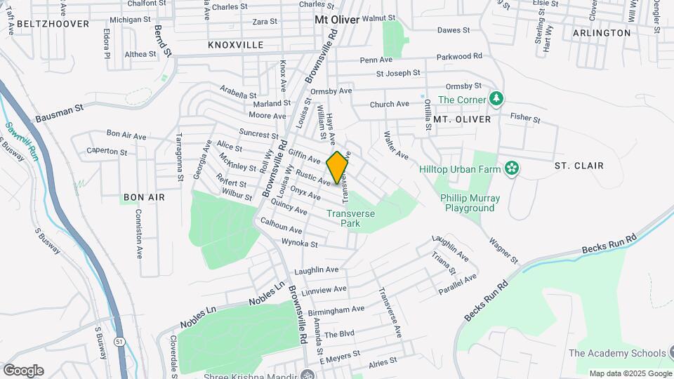 327 Rustic Ave Mapa y Detalles de la Ubicación