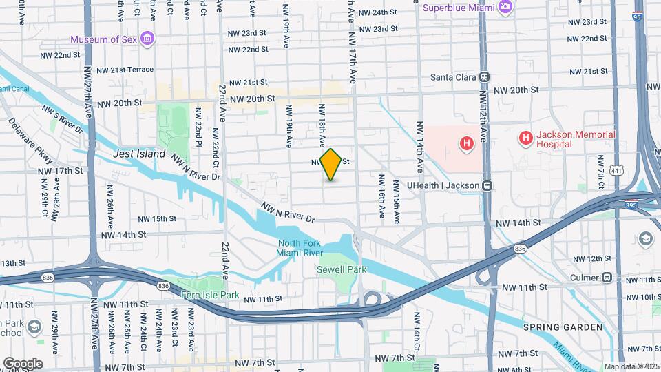1783 NW 16th St Map and Location Details