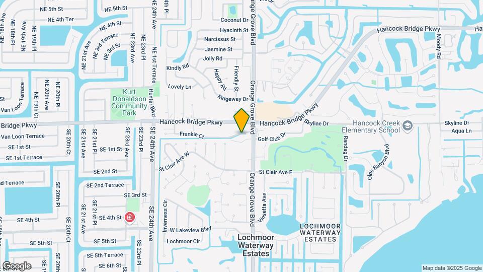 4785 Orange Grove Blvd Map and Location Details