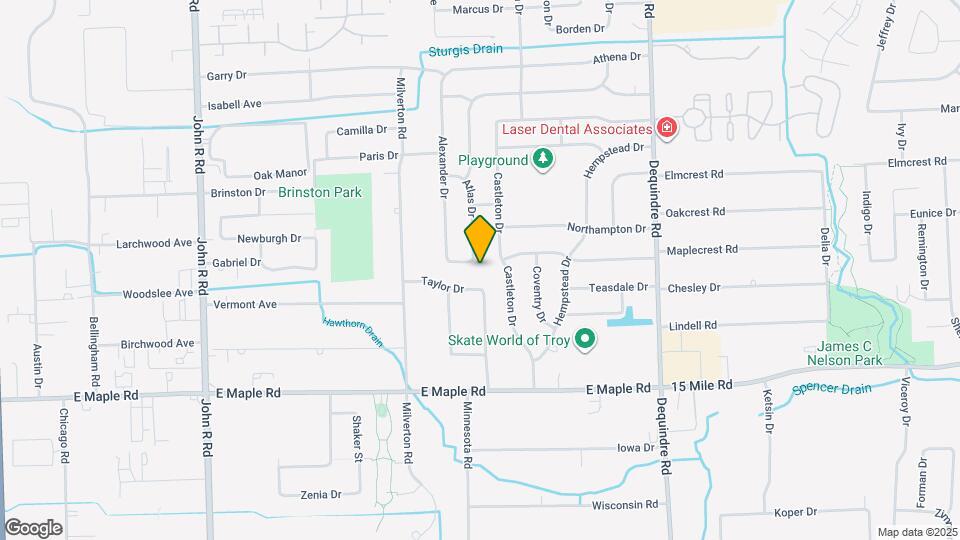 1954 Atlas Ct Map and Location Details