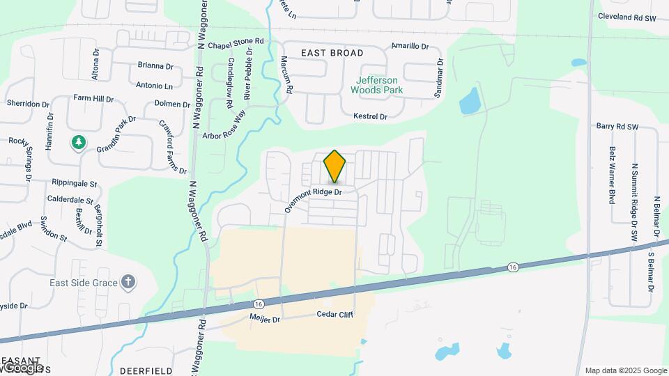 8257 Deering Oaks Dr Map and Location Details