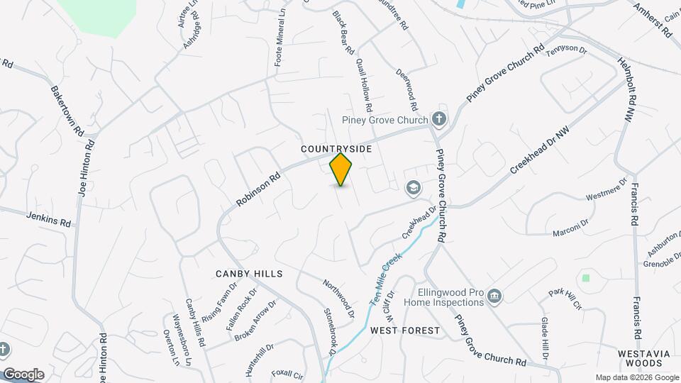 2030 Silverbrook Dr Map and Location Details