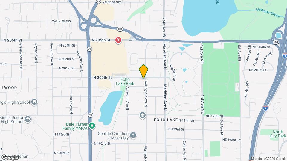 19925 Wallingford Ave N Map and Location Details