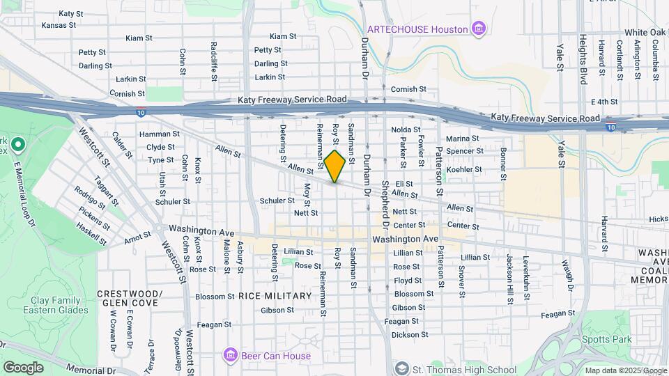 5101 Allen St Map and Location Details