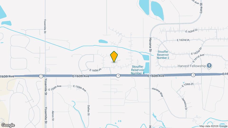 Promontory at Todd Creek Map and Location Details