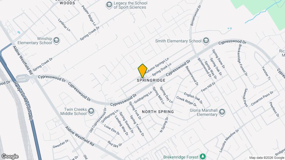 2435 Spring Dusk Ln Map and Location Details
