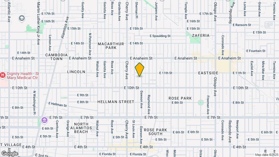 1061 Dawson Ave Map and Location Details
