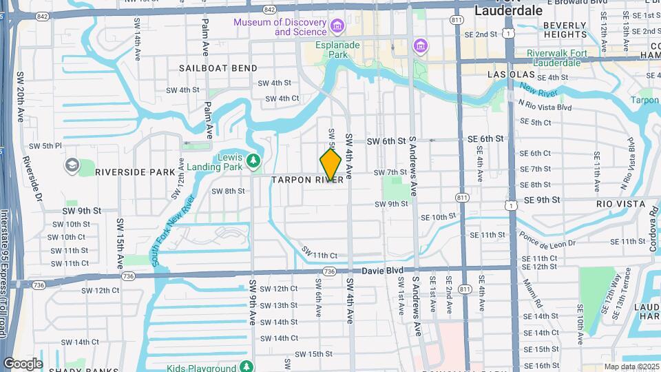 501 SW 8th St Map and Location Details