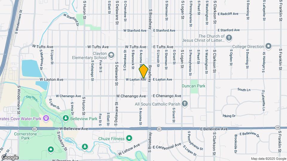 70 W Layton Ave Map and Location Details
