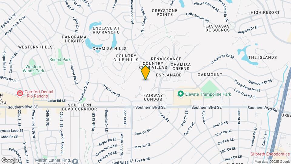 837 Country Club Dr SE Map and Location Details
