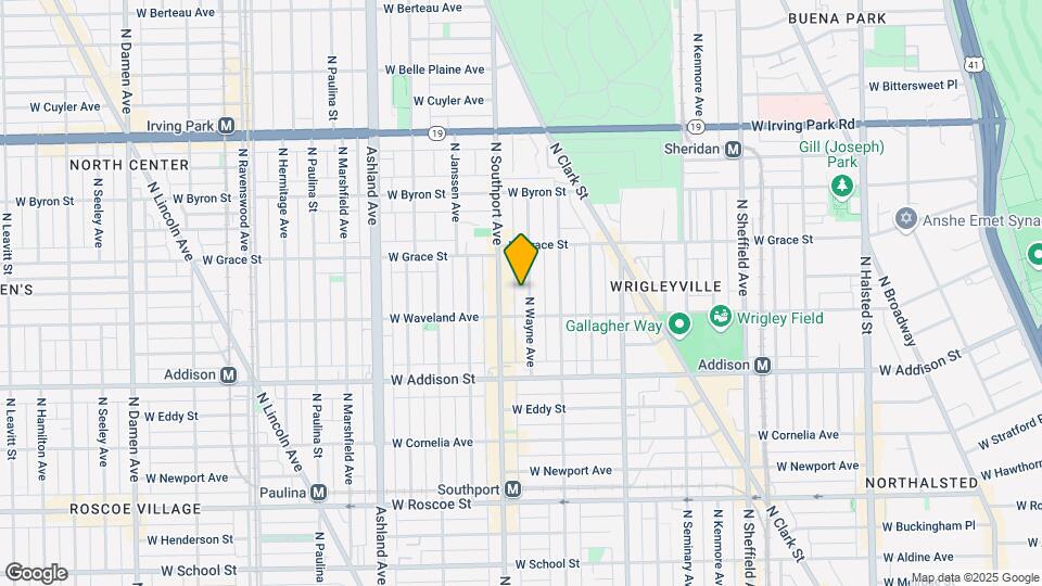 3720 N Wayne Ave Map and Location Details