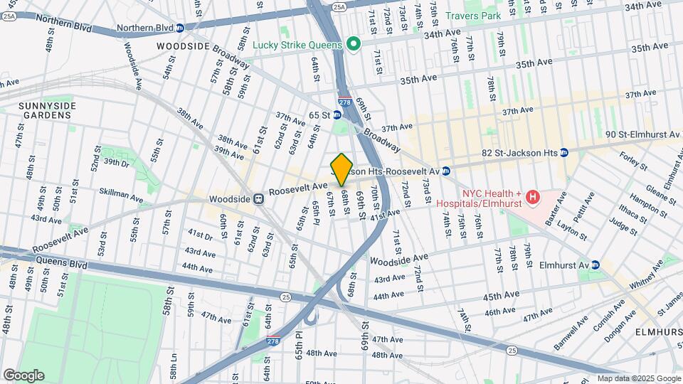 40-06 68th St Map and Location Details