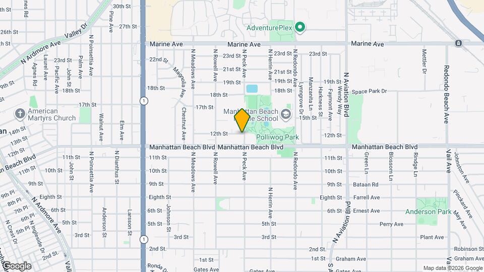 1466 12th St Map and Location Details