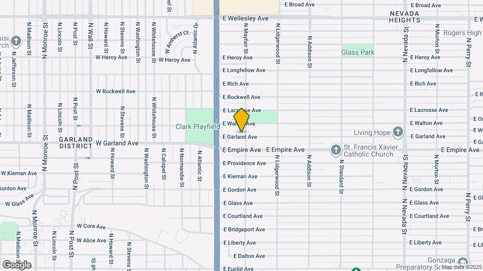 47 E Garland Ave Map and Location Details