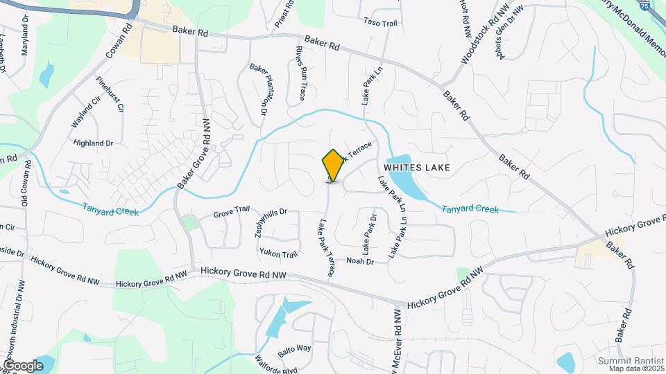 4828 Lake Park Terrace Map and Location Details