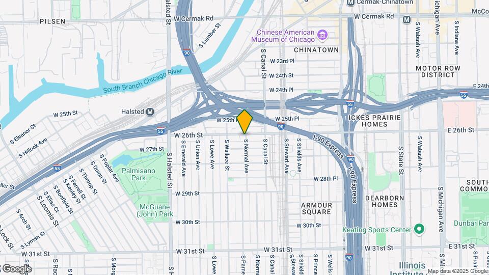 503 W 26th St Map and Location Details